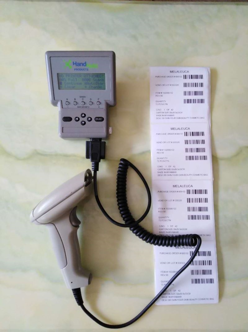 打印出口外箱標(biāo)簽，流水號(hào)標(biāo)簽，A級(jí)條形碼